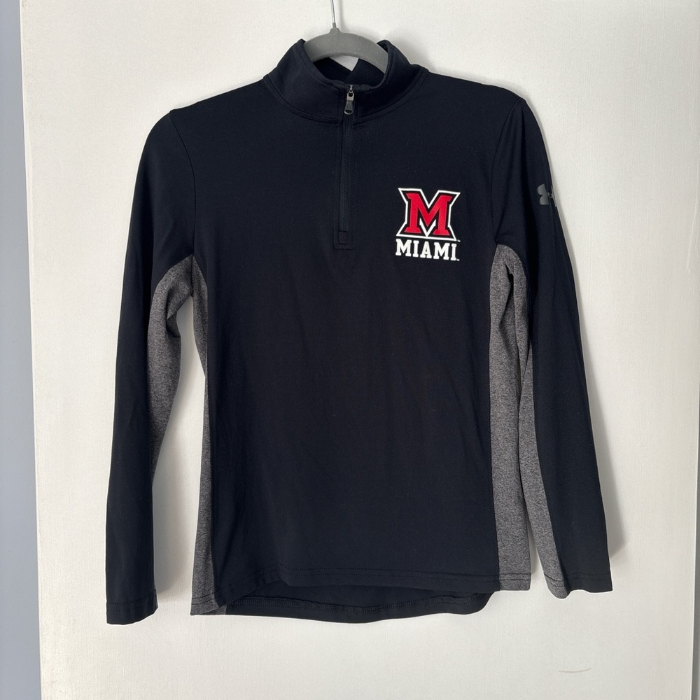 Under Armour Miami University Ohio Quarter Zip Sweatshirt